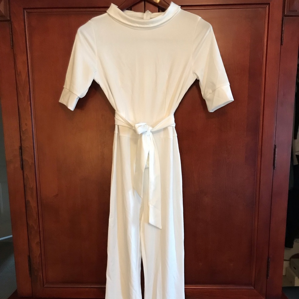 SOLD White Pantsuit
